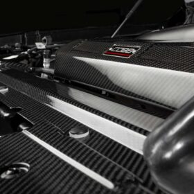 COBB 2021-2024 Ford F-150 EcoBoost Raptor Redline Radiator Shroud - Carbon Fiber — view 12