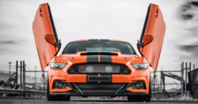EOS 2015-2021 Ford Mustang Vertical Lambo Doors - Image 1