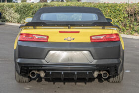 EOS 2016-2018 6th Gen Chevrolet Camaro SS & ZL1 Rear Wing Smoke Tinted Wickerbill Add-On For Spoiler - Image 4