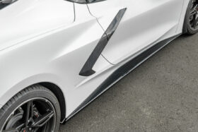 EOS 2020-2024 Chevrolet Corvette C8 Carbon Flash Side Skirts Rocker Panels - image 3