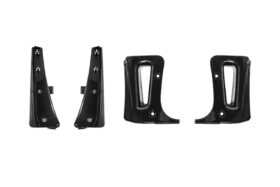 EOS 2023-2024 Chevrolet Corvette C8 Z06 Carbon Flash XL Extended Front & Rear Splash Guard - Image 1
