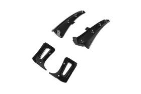 EOS 2023-2024 Chevrolet Corvette C8 Z06 Carbon Flash XL Extended Front & Rear Splash Guard - Image 2