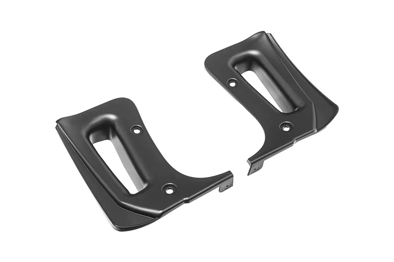 EOS 2023-2024 Chevrolet Corvette C8 Z06 Matte Black XL Extended Rear Splash Guard