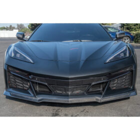Extreme Online Store EOS Corvette C8 Z06 Gloss Black Front Radiator Mesh Grille Insert Guard for C8 Corvette