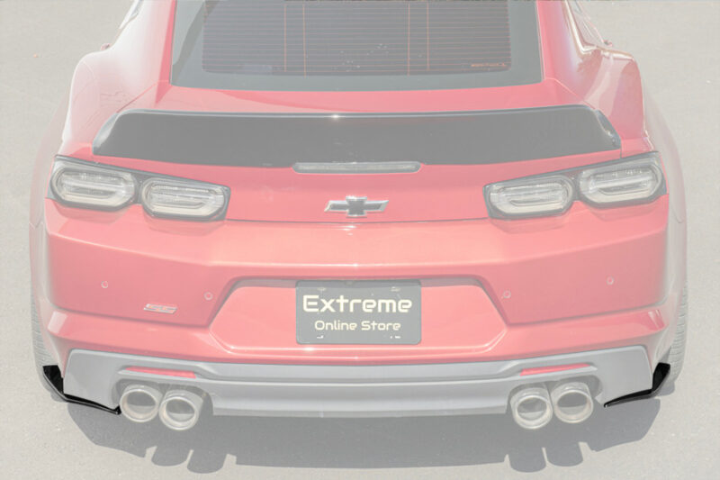 EOS 2016-2018 Chevrolet Camaro 6th Gen Glossy Black Rear Bumper Apron Lip Splitter