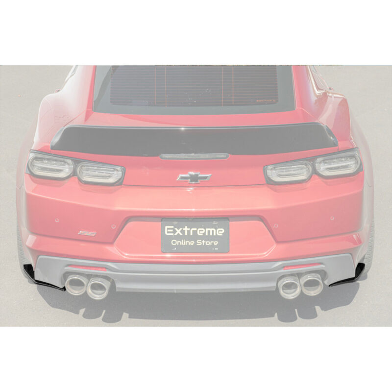 EOS 2016-2018 Chevrolet Camaro 6th Gen Glossy Black Rear Bumper Apron Lip Splitter