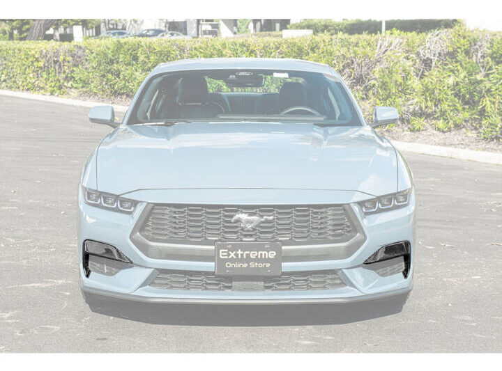 FFP 2024 Ford Mustang EcoBoost Carbon Fiber Front Lower Side Grille Inserts