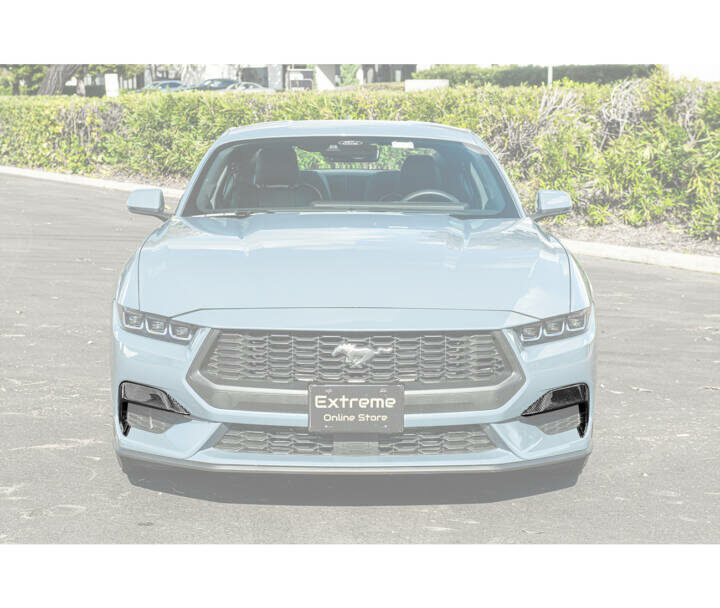 FFP 2024 Ford Mustang EcoBoost Carbon Fiber Front Lower Side Grille Inserts