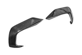 FFP 2024 Ford Mustang EcoBoost Carbon Fiber Front Lower Side Grille Inserts - Image 2