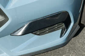 FFP 2024 Ford Mustang EcoBoost Carbon Fiber Front Lower Side Grille Inserts - Image 4
