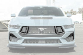 FFP 2024 Ford Mustang GT Carbon Fiber Front Upper & Lower Side Grille Inserts - Image 4