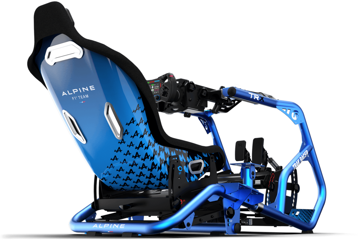 Trak Racer Alpine Racing TRX Simulator Chassis - Alpine Racing Blue ...