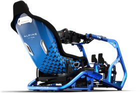 Trak Racer Alpine Racing TRX Simulator Chassis - Alpine Racing Blue - Image 3