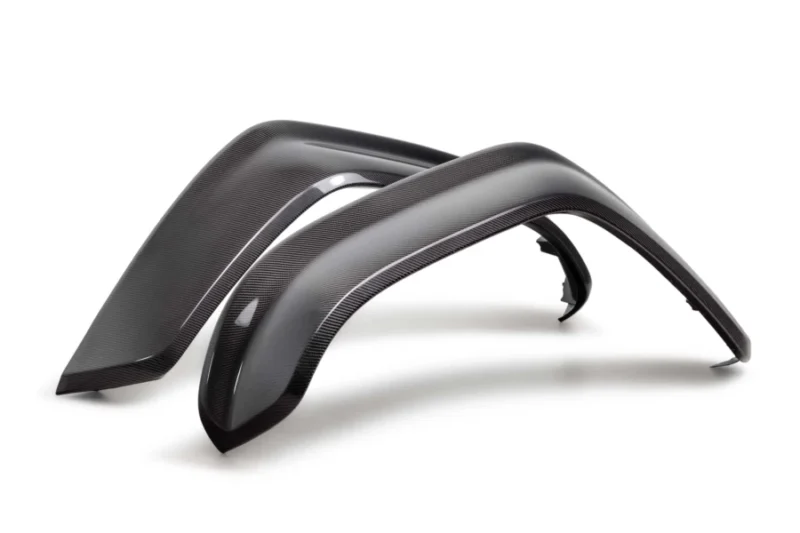 Ford Performance 2022-2024 Ford Bronco Raptor Gloss Carbon Fiber Front Fender Flares