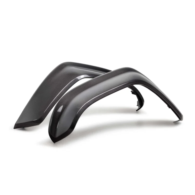 Ford Performance 2022-2024 Ford Bronco Raptor Gloss Carbon Fiber Front Fender Flares