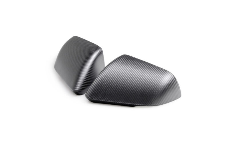 Ford Performance 2015-2024 Ford Mustang Matte Carbon Fiber Side Mirror Cover Set ( WITH Turn Signals )