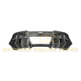Extreme Online Store EOS Corvette C7 Carbon Fiber Track Package Rear Bumper Finned Diffuser for C7 Corvette - Image 4