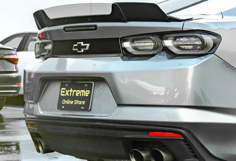 EOS 2016-2018 6th Gen Chevrolet Camaro Smoke Tinted Blade Wing Wickerbill Spoiler