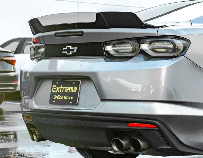 EOS 2016-2018 6th Gen Chevrolet Camaro Smoke Tinted Blade Wing Wickerbill Spoiler