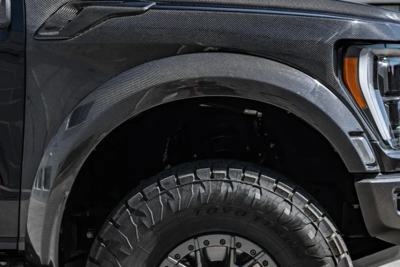 FFP 2021-2024 Ford F-150 Raptor Carbon Fiber Front & Rear Flares