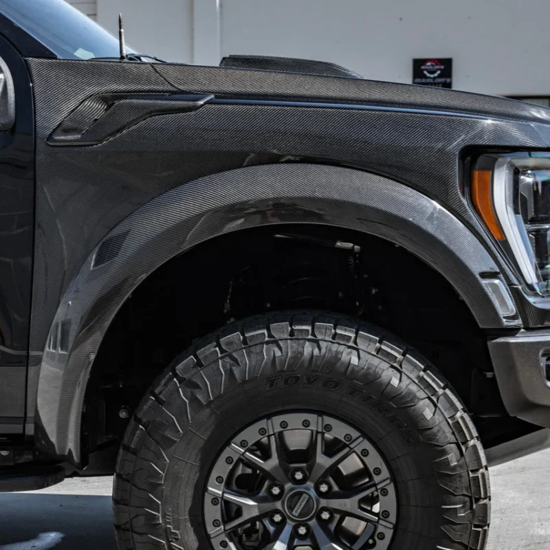 FFP 2021-2024 Ford F-150 Raptor Carbon Fiber Front & Rear Flares