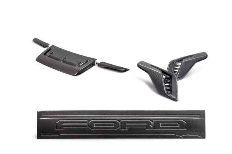 Ford Performance 2021-2024 F-150 Raptor Gloss Carbon Fiber Appearance Kit