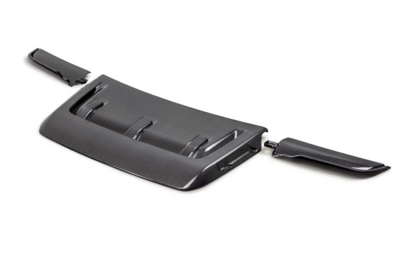 Ford Performance 2021-2024 Ford F-150 Raptor Gloss Carbon Fiber Hood Vent and Trim