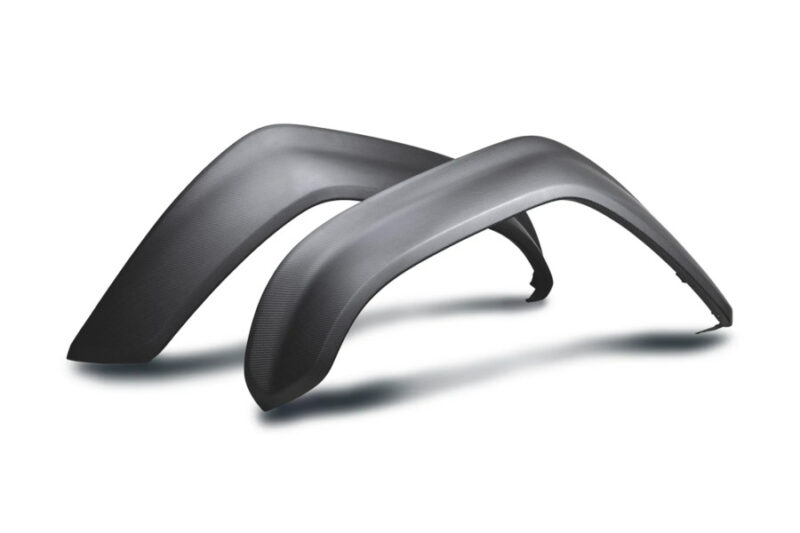 Ford Performance 2022-2024 Ford Bronco Raptor Matte Carbon Fiber Front Fender Flares