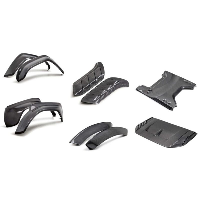 Ford Performance 2022-2024 Ford Bronco Raptor Gloss Carbon Fiber Full Appearance Kit