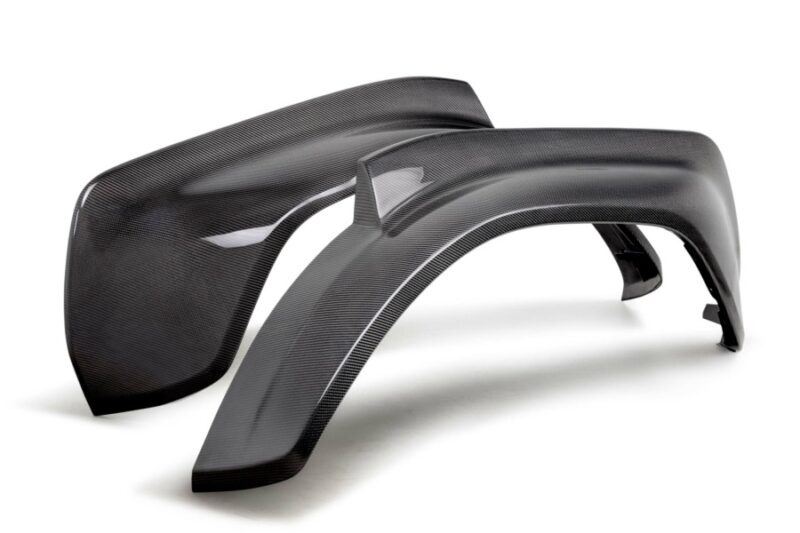 Ford Performance 2022-2024 Ford Bronco Raptor Gloss Carbon Fiber Rear Fender Flares