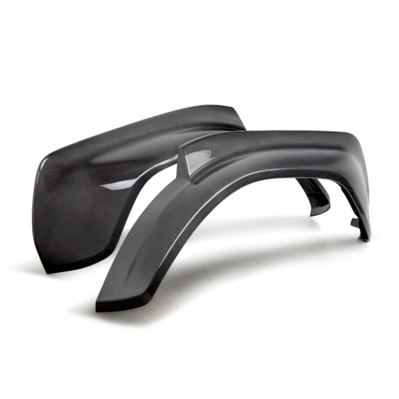 Ford Performance 2022-2024 Ford Bronco Raptor Gloss Carbon Fiber Rear Fender Flares