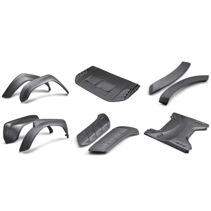 Ford Performance 2022-2024 Ford Bronco Raptor Matte Carbon Fiber Full Appearance Kit