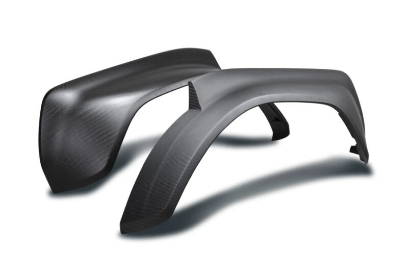Ford Performance 2022-2024 Ford Bronco Raptor Matte Carbon Fiber Rear Fender Flares