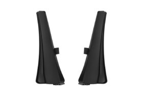 EOS 2023-2024 Chevrolet Corvette C8 Z06 Matte Black XL Extended Front and Rear Splash Guard - image 3