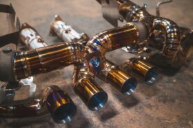 Valvetronic 2023-2024 Chevrolet Corvette C8 Z06 Valved Cat-Back Exhaust - Titanium - Image 1