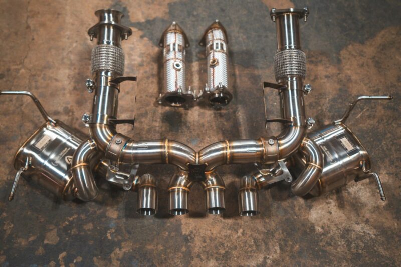 Valvetronic 2023-2024 Chevrolet Corvette C8 Z06 Valved Cat-Back Exhaust - T304 Stainless Steel