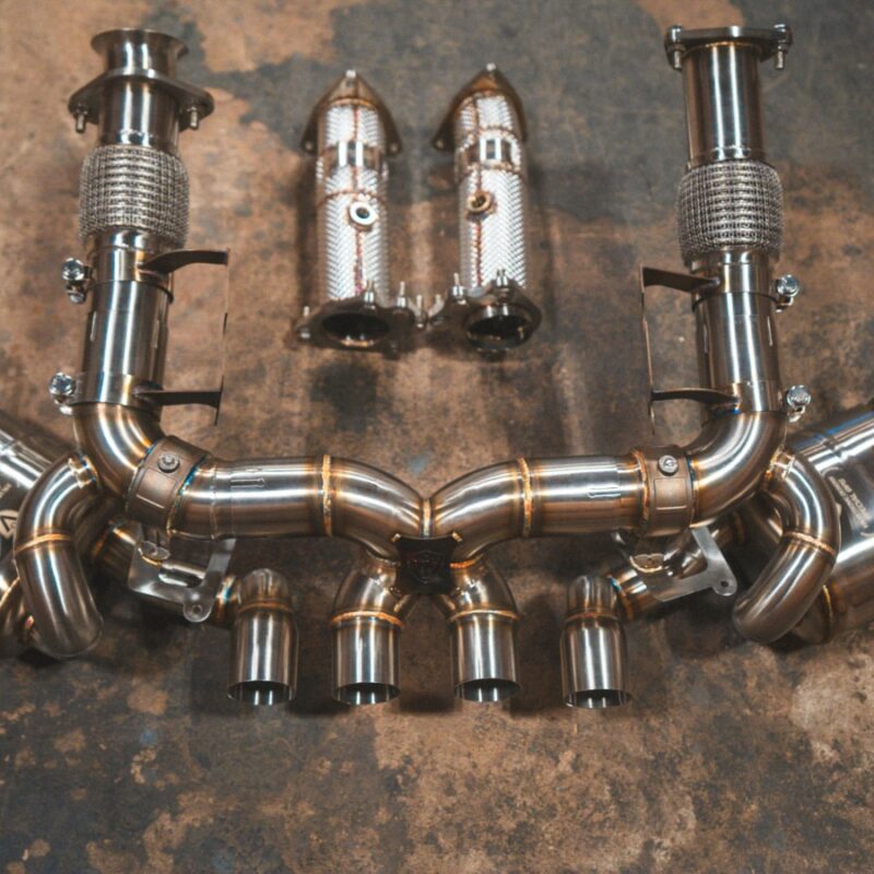 Valvetronic 2023-2024 Chevrolet Corvette C8 Z06 Valved Cat-Back Exhaust - T304 Stainless Steel
