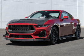 FFP 2024-2025 Ford Mustang Carbon Fiber Front Lip Extension - Image 3