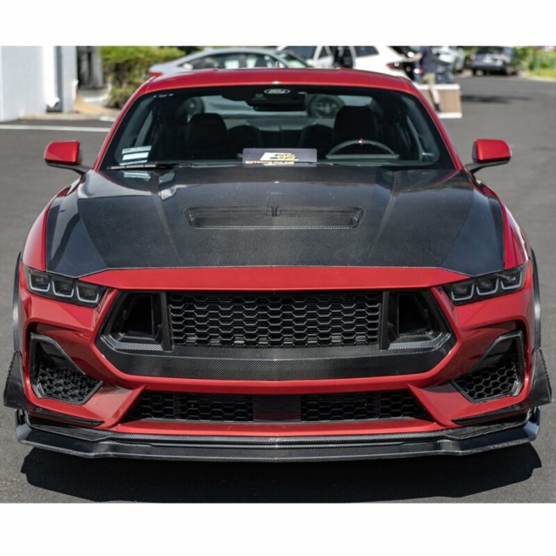 FFP 2024-2025 Ford Mustang Carbon Fiber Front Lip Extension