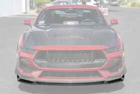 FFP 2024-2025 Ford Mustang Carbon Fiber Front Lip Extension - Image 1