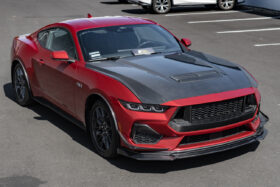 FFP 2024-2025 Ford Mustang Carbon Fiber Front Lip Extension - Image 2