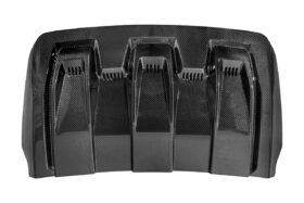 FFP 2021-2024 Ford F-150 Raptor Carbon Fiber Hood Vent - Image 4