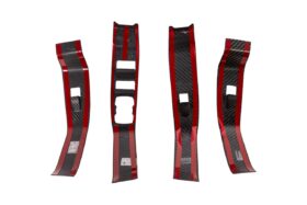 FFP Mustang Mach-E Carbon Fiber Door Controls Trim for Mustang Mach-E - Image 5