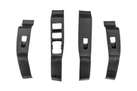 FFP Mustang Mach-E Carbon Fiber Door Controls Trim for Mustang Mach-E - Image 7