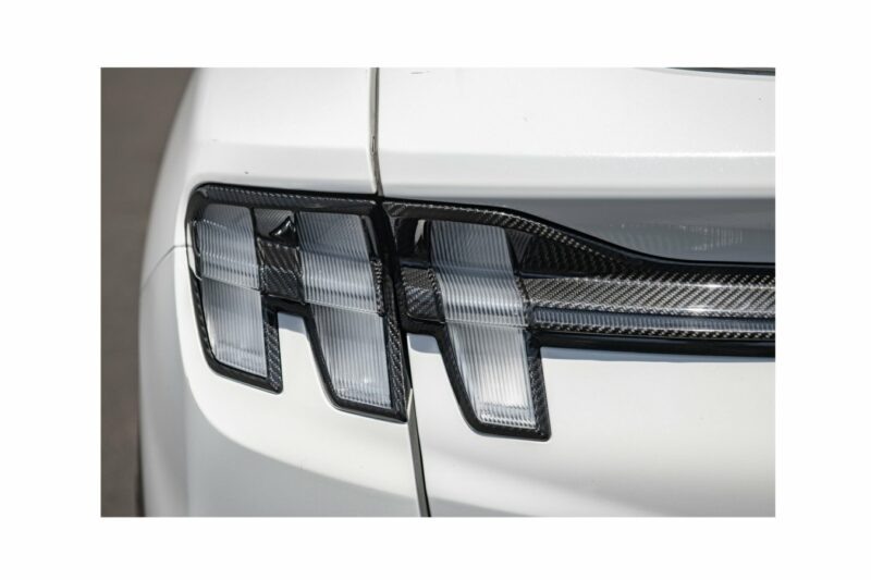 FFP 2021-2024 Ford Mustang Mach-E Carbon Fiber Rear Tail Light Covers