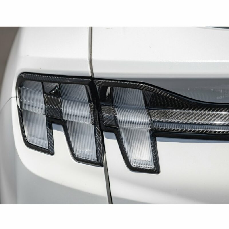 FFP 2021-2024 Ford Mustang Mach-E Carbon Fiber Rear Tail Light Covers