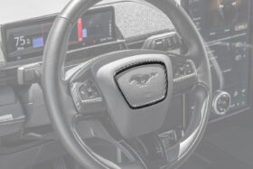 FFP Mustang Mach-E Carbon Fiber Steering Wheel Trim for Mustang Mach-E - Image 3