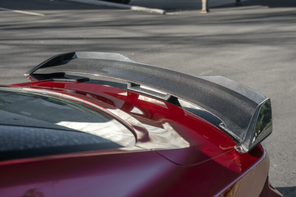 FFP 2024-2026 Ford Mustang Dark Horse Handling Package Carbon Fiber Rear Spoiler