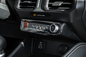 FFP Mustang Carbon Fiber AC Controls Cover for S650 Mustang
