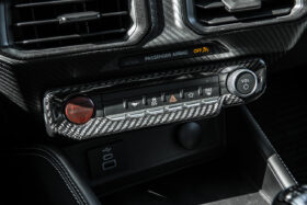 FFP Mustang Carbon Fiber AC Controls Cover for S650 Mustang - Image 2